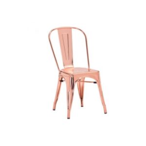 Farmer’s Rose Gold Dining Chair